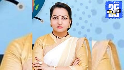 Adv. Komal Dhobale-Salunkhe addresses gender injustice; urges society to listen to the voice of ‘Draupadi’ against violence.