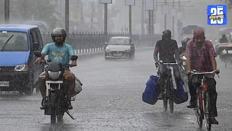 Heavy clouds and rain showers mark the early arrival of Monsoon 2025 in Maharashtra, bringing relief to farmers and residents across the state.