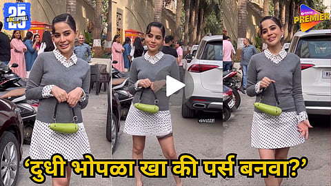 URFI JAVED'S LAUKI PURSE LOOK GOES VIRAL