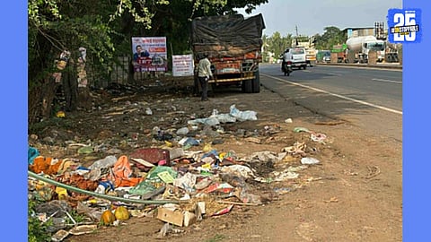 palkhi route garbage