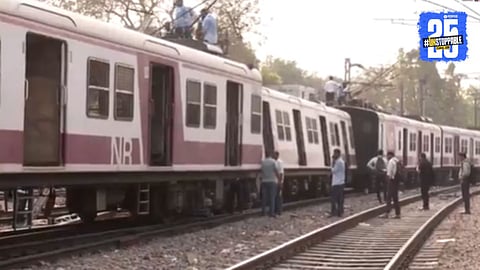 Delhi Train Accident: दिल्लीत ट्रेन अपघात! गाझियाबादकडे जाणारी रेल्वे रुळावरुन घसरली