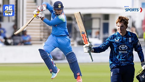 India U19 vs England U19 Youth ODI match result 2025
