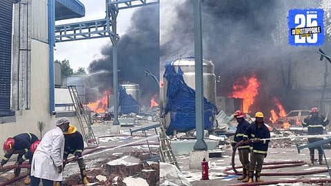 Chemical Factory Blast