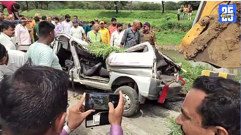 eeco car and container accident