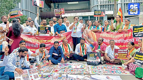 NCP Protest