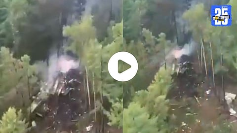 Passenger plane with 50 people crashes in Russia’s Amur region 