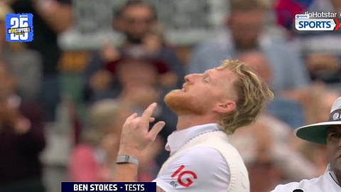 Ben Stokes century vs India in 4th Test Manchester