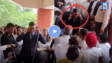 Shahjahanpur SDM Rinku Singh Rahi Sit Ups Punishment Viral Video
