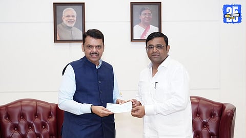 cm devendra fadnavis and rajendra sable