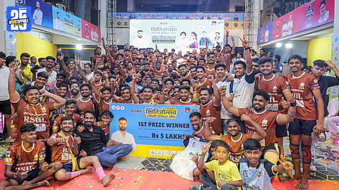 Kshitijotsav Dahi Handi Premier League Fulpada Power Star Wins