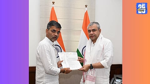 MP Nilesh Lanke and ashwini vaishnav