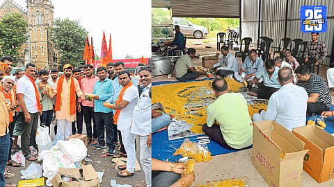“Bhakri, Thecha & Bottled Water Sent to Protest Sites from Solapur”