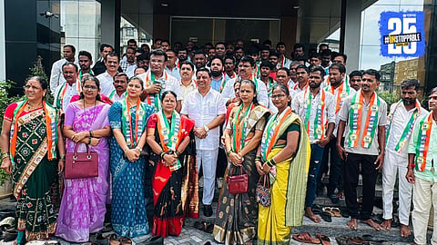 BJP Workers Join NCP Sharad Pawar Group