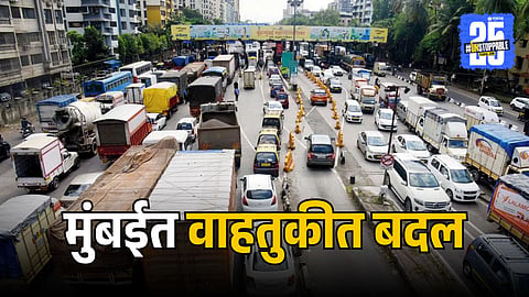 Mumbai Traffic Route Change
