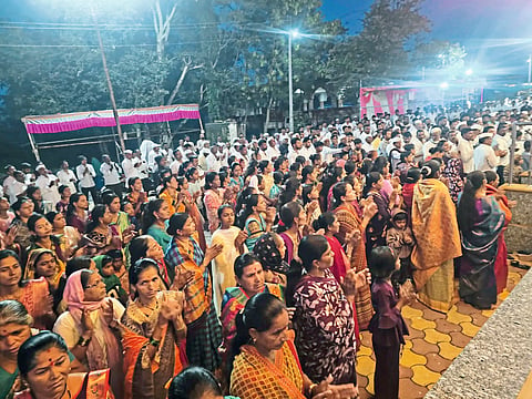 टाकळी हाजीत नवरात्रानिमित्त हरिनाम सप्ताह
