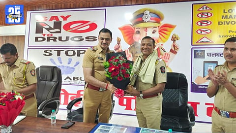 Police Inspector sunil jadhav