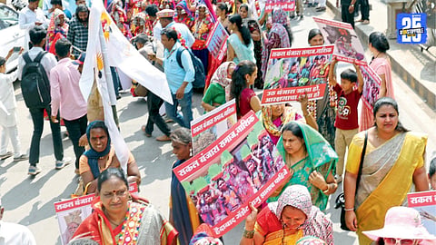 tribal protest