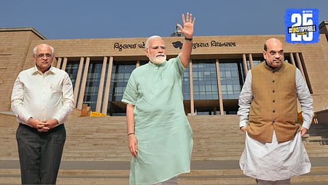 All BJP ministers in Gujarat submit their resignations, leaving the Chief Minister as the only remaining member of the state cabinet amid major political turmoil.
