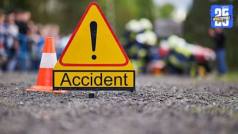 Biker Dies After Being Hit by Container, Crushed by Tractor in Pune