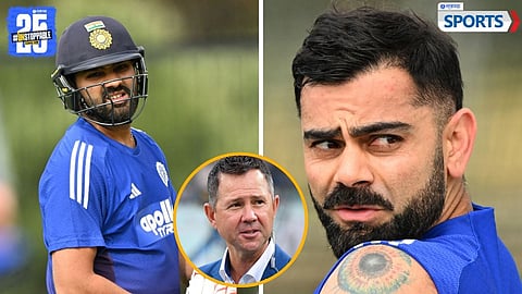 Rohit Sharma, Virat Kohli, Ricky Ponting