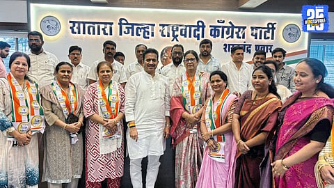Political Shift in Satara: Suvarna Patil Leaves BJP, Joins NCP