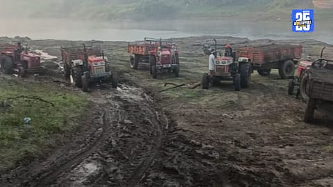 illegal Sand Mining