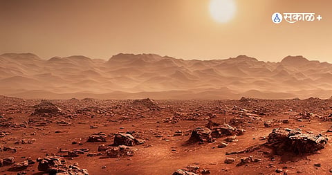 Light on mars