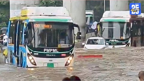 hinjewadi flood water
