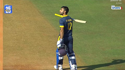 SALIL ARORA SMASHED HUNDRED FROM JUST 39 BALLS 