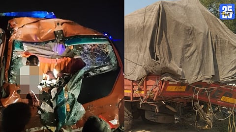 Fatal Eicher Tempo Collision on Pune–Solapur Highway