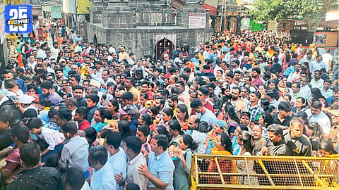Massive Devotee Rush