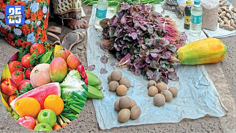 Mhapan Local Vegetable Market 