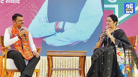 cm devendra fadnavis interview by girija oak