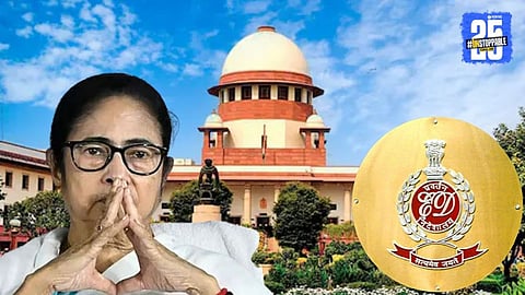 The Supreme Court of India issues a stay on the FIR filed against ED officers in the IPAC raid case, marking a legal setback for West Bengal Chief Minister Mamata Banerjee.