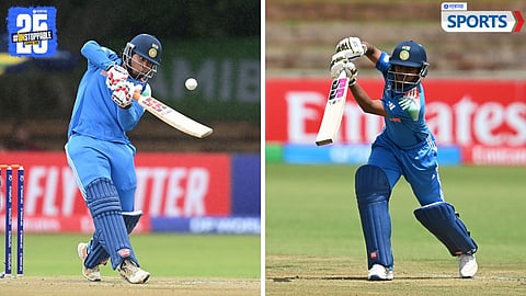 Vaibhav Suryavanshi and Abhigyan Kundu