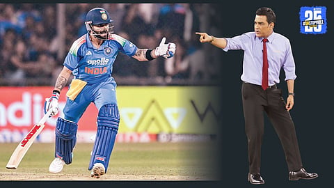 virat kohli and sanjay manjrekar