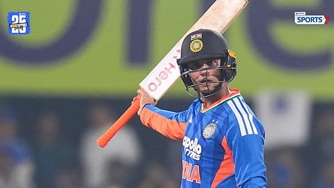Abhishek Sharma created history against New Zealand by hitting the most sixes in a T20I series