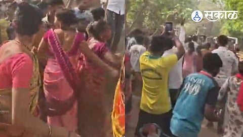 Tribal community attack on police in borivali 