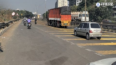 Pune Satara highway traffic closure Navale bridge February 