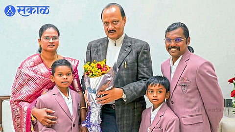 Ajit Pawar and Vilas Zodape