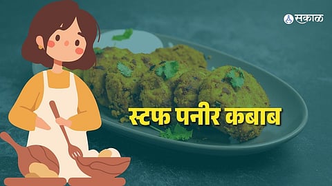 Stuffed Paneer Kebab: 