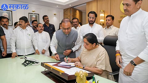 Deputy CM Sunetra Pawar