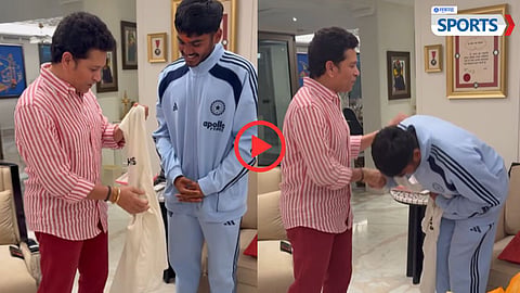 Ayush Mhatre Receives Special Gift from Sachin Tendulkar