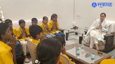 Mokhada tribal children balpanchayat ministry visit initiative 