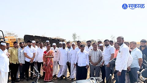 Bhawadi solar project protest 