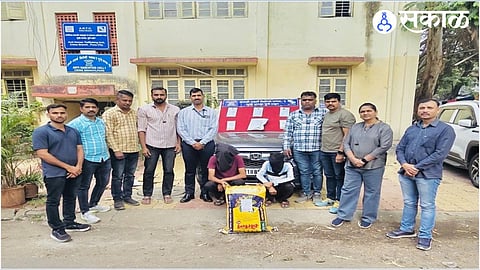 ganja Smuggler arrested
