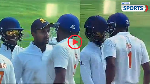 J&amp;K Captain Paras Dogra Headbutts Karnataka Fielder