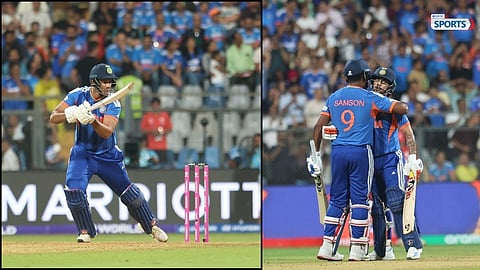 India Create 7 Massive Records as Samson Shines in World Cup Knockout ( Photo Credit : Vijay Bate) 