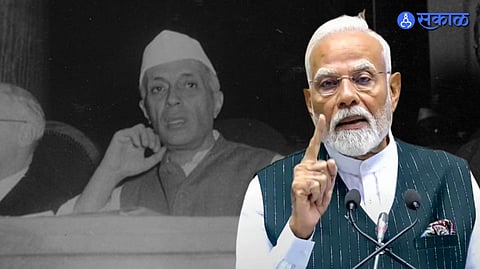 Modi Refers to Nehru Statement on War and Inflation