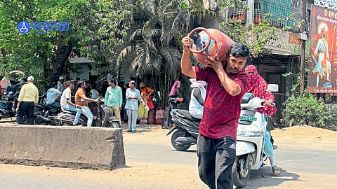 LPG gas panic booking
